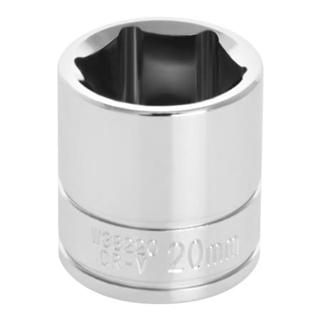 3/8 In Dr. Socket 20Mm,W38220